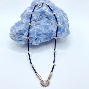 Herkimer diamond necklace